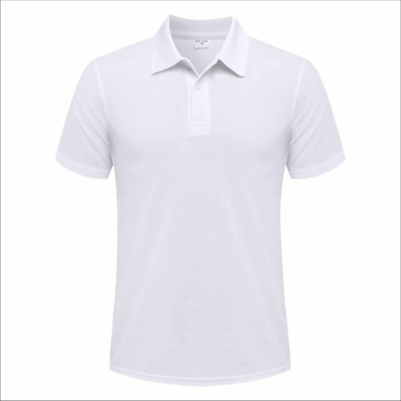 James™ Losse heren polo T-shirts  met geribbelde revers