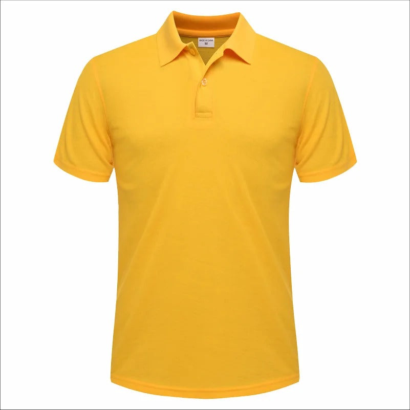 James™ Losse heren polo T-shirts  met geribbelde revers