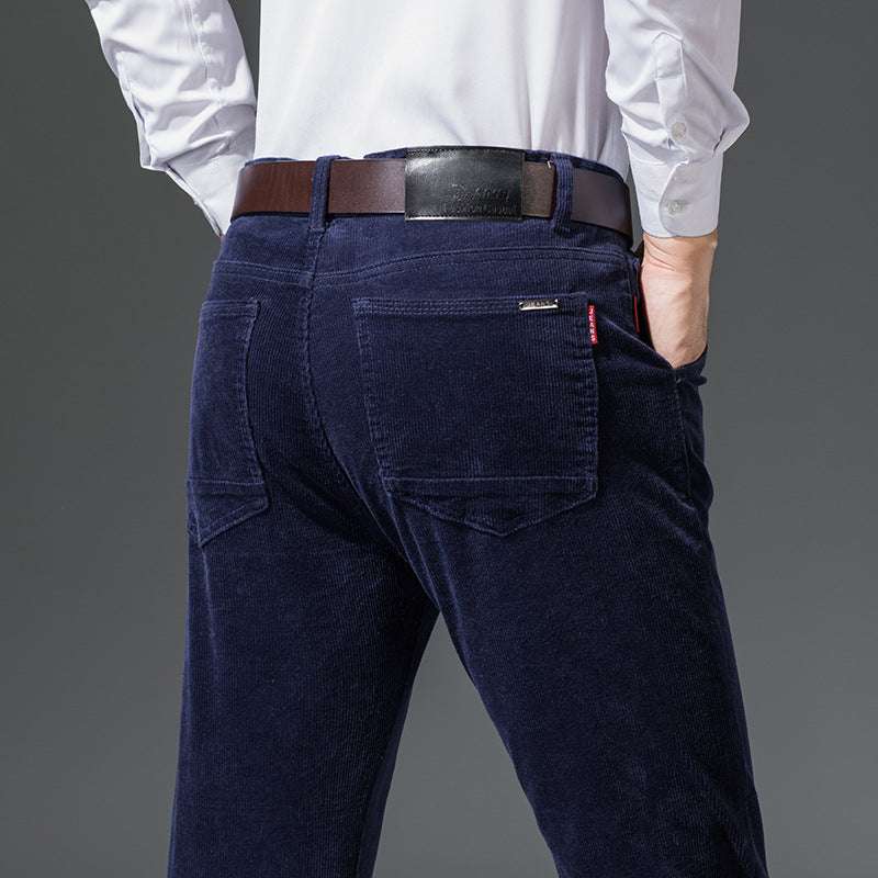 James™ klassieke heren corduroy broek van hoge kwaliteit