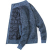 Oliver® fluweel met opstaande kraag gevoerde heren fleece trui
