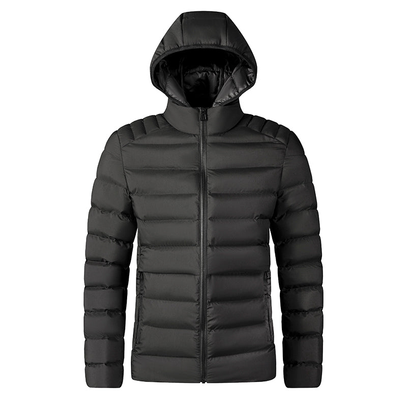 Oliver® capuchon met rits winddichte heren Puffer Jas