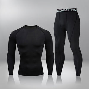 James™ Sportief gevoerde strakke broek Heren thermokleding