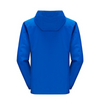 Oliver® blauwe hoodie waterdicht met rits fleece ski jas