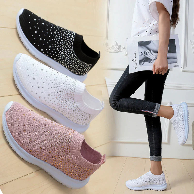 Ervaar ultiem comfort en gemak met Mona™ Editie Slip-on Sneakers!