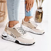 ByElla® Modieuze Dames Sneakers Met Prachtige Print Modieuze