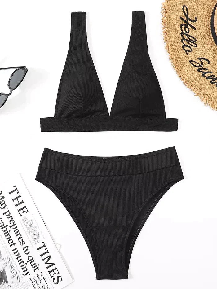 CoralCove™ | Bikini met hoge taille voor de zomer